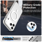 Capa de Telemóvel Híbrida Candy Magsafe PC TPU, Para iPhone Air, Para iPhone 16 Pro Max, Para iPhone 16 Pro, Para iPhone 16 Plus, Para iPhone 16, Para iPhone 15 Pro Max