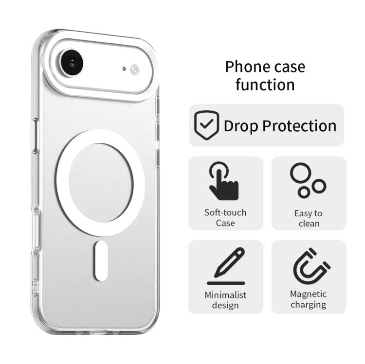 Capa de Telemóvel Híbrida Candy Magsafe PC TPU, Para iPhone Air, Para iPhone 16 Pro Max, Para iPhone 16 Pro, Para iPhone 16 Plus, Para iPhone 16, Para iPhone 15 Pro Max