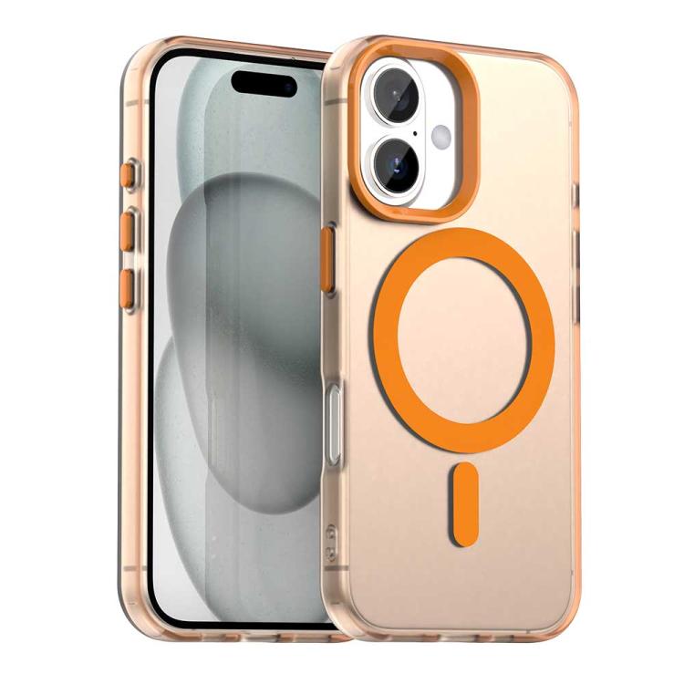 Capa de Telemóvel Híbrida Candy Magsafe PC TPU, Para iPhone Air, Para iPhone 16 Pro Max, Para iPhone 16 Pro, Para iPhone 16 Plus, Para iPhone 16, Para iPhone 15 Pro Max