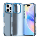 Capa de Telemóvel Híbrida Candy PC TPU Antichoque, Para iPhone 17 Pro Max, Para iPhone 17 Pro, Para iPhone 17, Para iPhone Air, Para iPhone 16 Pro Max, Para iPhone 16 Pro