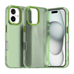 Capa de Telemóvel Híbrida Candy PC TPU Antichoque, Para iPhone 16 Plus, Para iPhone 16, Para iPhone 15 Pro Max, Para iPhone 15 Pro, Para iPhone 15 Plus, Para iPhone 15