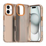 Capa de Telemóvel Híbrida Candy PC TPU Antichoque, Para iPhone 16 Plus, Para iPhone 16, Para iPhone 15 Pro Max, Para iPhone 15 Pro, Para iPhone 15 Plus, Para iPhone 15