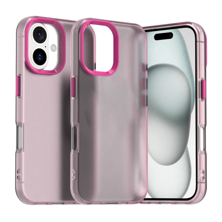 Capa de Telemóvel Híbrida Candy PC TPU Antichoque, Para iPhone 16 Plus, Para iPhone 16, Para iPhone 15 Pro Max, Para iPhone 15 Pro, Para iPhone 15 Plus, Para iPhone 15