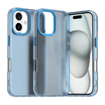 Capa de Telemóvel Híbrida Candy PC TPU Antichoque, Para iPhone 16 Plus, Para iPhone 16, Para iPhone 15 Pro Max, Para iPhone 15 Pro, Para iPhone 15 Plus, Para iPhone 15