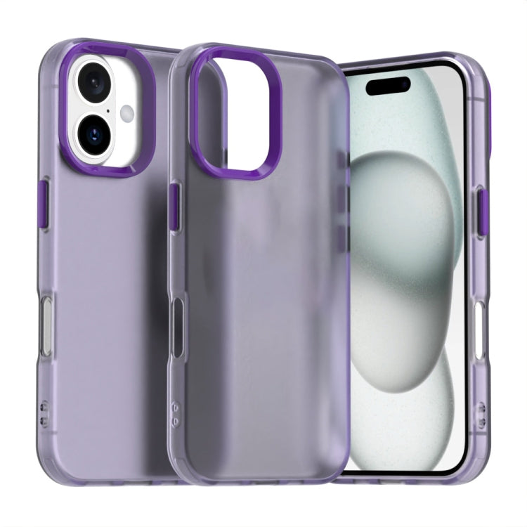 Capa de Telemóvel Híbrida Candy PC TPU Antichoque, Para iPhone 16 Plus, Para iPhone 16, Para iPhone 15 Pro Max, Para iPhone 15 Pro, Para iPhone 15 Plus, Para iPhone 15