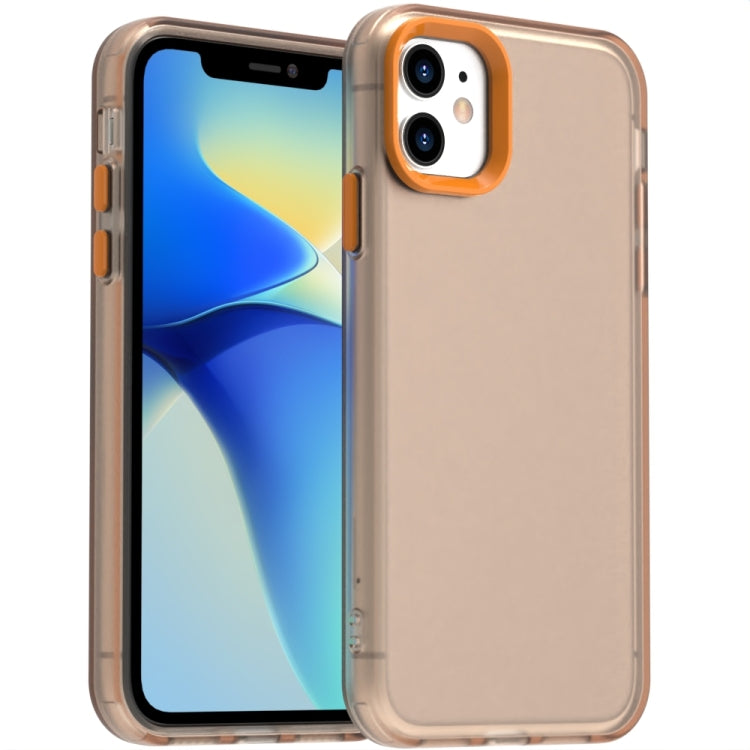 Capa de telemóvel híbrida Candy PC TPU anti-impactos, para iPhone 11 Pro