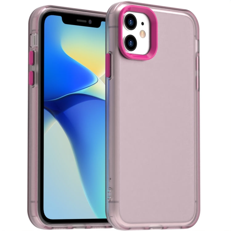 Capa de telemóvel híbrida Candy PC TPU anti-impactos, para iPhone 11 Pro