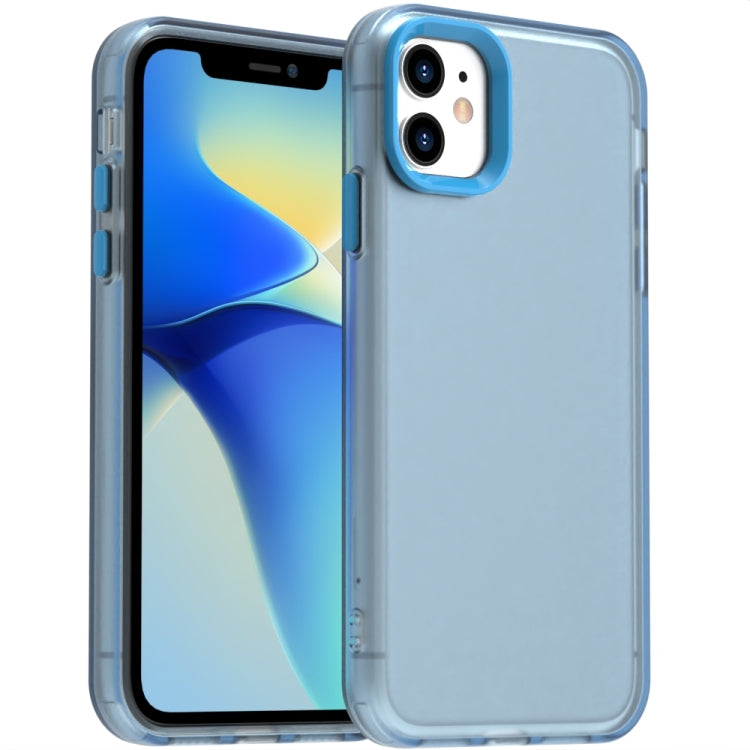 Capa de telemóvel híbrida Candy PC TPU anti-impactos, para iPhone 11 Pro
