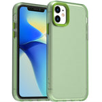 Capa de telemóvel híbrida Candy PC TPU anti-impactos, para iPhone 11 Pro