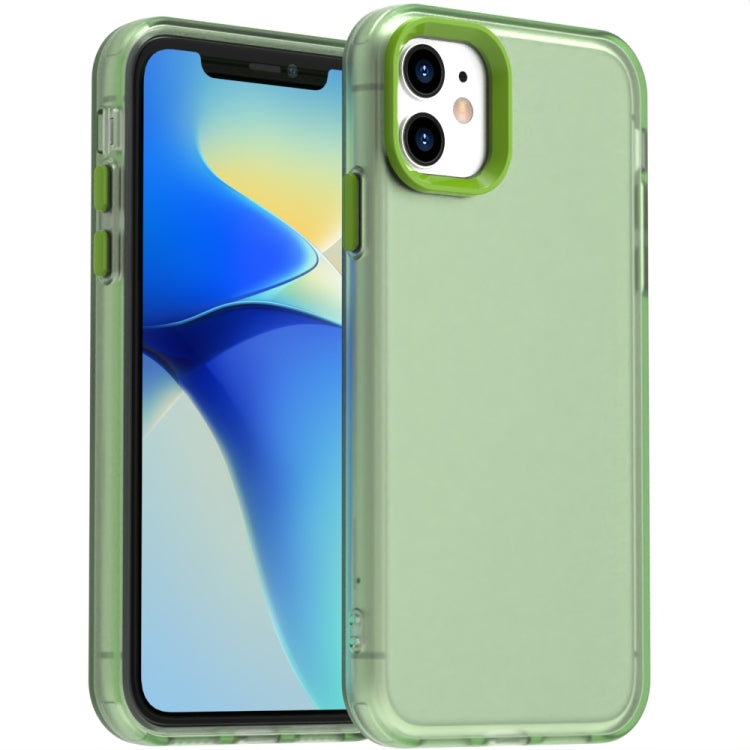 Capa de telemóvel híbrida Candy PC TPU anti-impactos, para iPhone 11 Pro