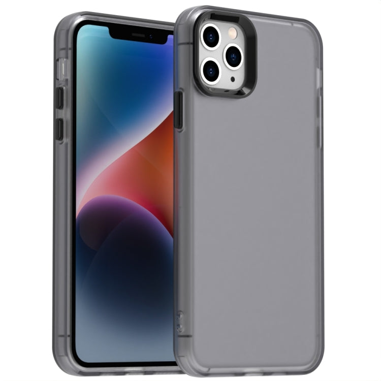 Capa de telemóvel híbrida Candy PC TPU anti-impactos, para iPhone 11 Pro