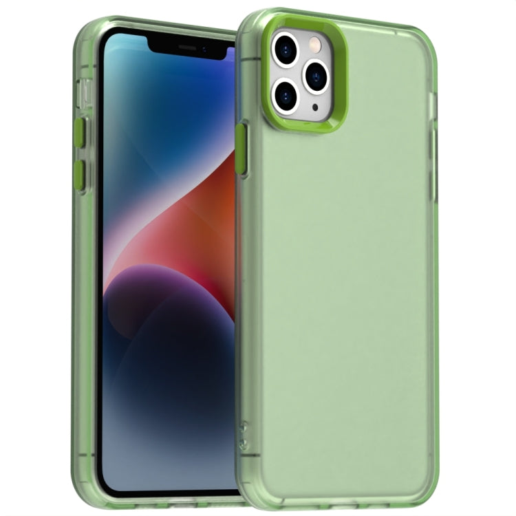 Capa de telemóvel híbrida Candy PC TPU anti-impactos, para iPhone 11 Pro
