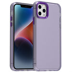 Capa de telemóvel híbrida Candy PC TPU anti-impactos, para iPhone 11 Pro