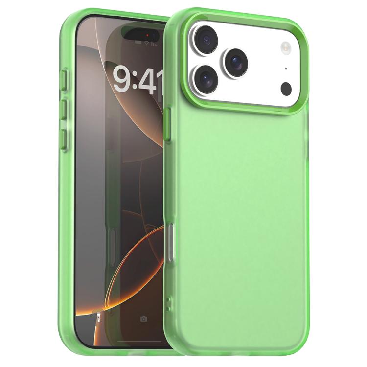 Capa de Telemóvel Híbrida Candy PC TPU Antichoque, Para iPhone 17 Pro Max, Para iPhone 17 Pro, Para iPhone 17, Para iPhone Air, Para iPhone 16 Pro Max, Para iPhone 16 Pro