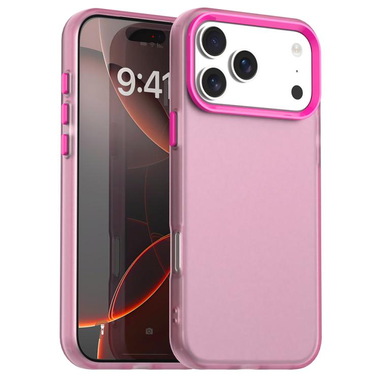 Capa de Telemóvel Híbrida Candy PC TPU Antichoque, Para iPhone 17 Pro Max, Para iPhone 17 Pro, Para iPhone 17, Para iPhone Air, Para iPhone 16 Pro Max, Para iPhone 16 Pro