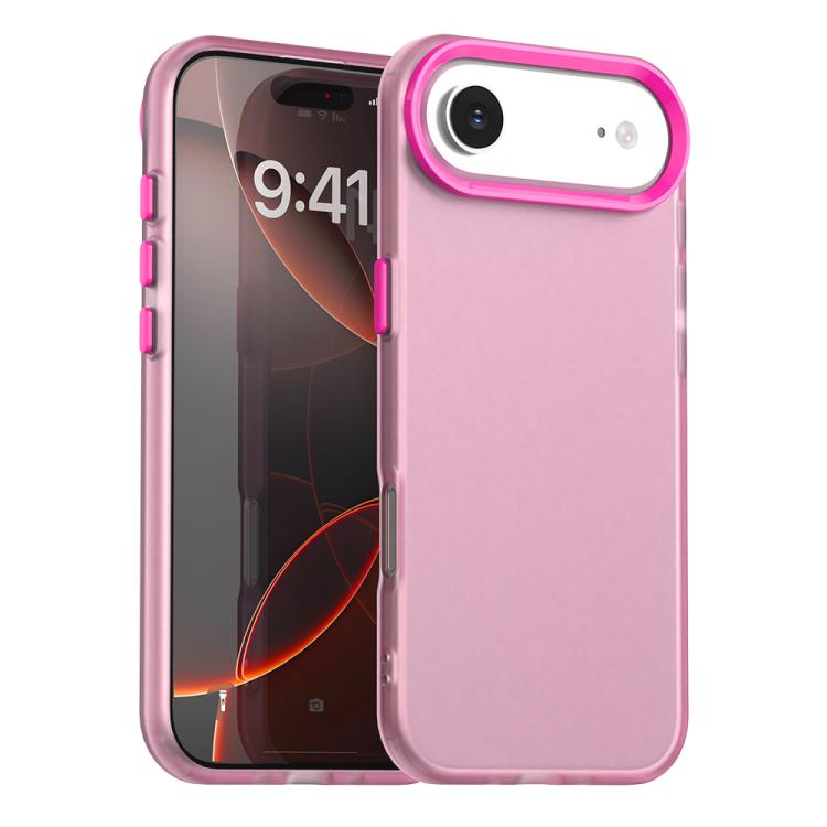 Capa de Telemóvel Híbrida Candy PC TPU Antichoque, Para iPhone 17 Pro Max, Para iPhone 17 Pro, Para iPhone 17, Para iPhone Air, Para iPhone 16 Pro Max, Para iPhone 16 Pro