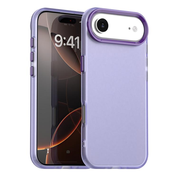 Capa de Telemóvel Híbrida Candy PC TPU Antichoque, Para iPhone 17 Pro Max, Para iPhone 17 Pro, Para iPhone 17, Para iPhone Air, Para iPhone 16 Pro Max, Para iPhone 16 Pro