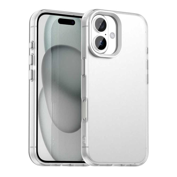 Capa de Telemóvel Híbrida Candy PC TPU Antichoque, Para iPhone 17 Pro Max, Para iPhone 17 Pro, Para iPhone 17, Para iPhone Air, Para iPhone 16 Pro Max, Para iPhone 16 Pro