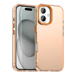 Capa de Telemóvel Híbrida Candy PC TPU Antichoque, Para iPhone 17 Pro Max, Para iPhone 17 Pro, Para iPhone 17, Para iPhone Air, Para iPhone 16 Pro Max, Para iPhone 16 Pro