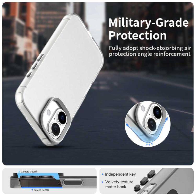 Capa de Telemóvel Híbrida Candy PC TPU Antichoque, Para iPhone 17 Pro Max, Para iPhone 17 Pro, Para iPhone 17, Para iPhone Air, Para iPhone 16 Pro Max, Para iPhone 16 Pro