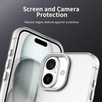 Capa de Telemóvel Híbrida Candy PC TPU Antichoque, Para iPhone 17 Pro Max, Para iPhone 17 Pro, Para iPhone 17, Para iPhone Air, Para iPhone 16 Pro Max, Para iPhone 16 Pro