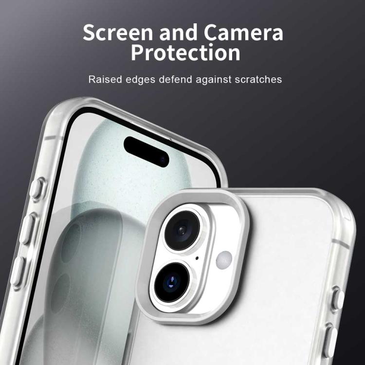 Capa de Telemóvel Híbrida Candy PC TPU Antichoque, Para iPhone 17 Pro Max, Para iPhone 17 Pro, Para iPhone 17, Para iPhone Air, Para iPhone 16 Pro Max, Para iPhone 16 Pro