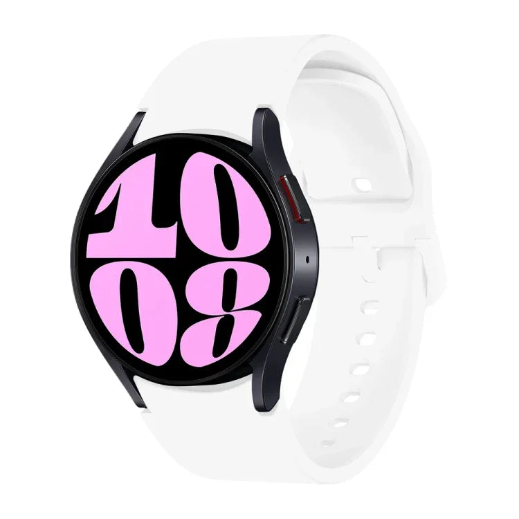 Correia de Silicone com Libertação Rápida Estilo Botão, Para Samsung Galaxy Watch 7 / 6