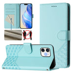 Capa de telemóvel em pele com relevo de colmeia e proteção RFID, Para iPhone 11 Pro Max, Para iPhone 11, Para iPhone 11 Pro, Para iPhone X / XS, Para iPhone XR, Para iPhone XS Max, Para iPhone 8 Plus / 7 Plus