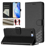 Capa de telemóvel em pele com relevo de colmeia e proteção RFID, Para iPhone 11 Pro Max, Para iPhone 11, Para iPhone 11 Pro, Para iPhone X / XS, Para iPhone XR, Para iPhone XS Max, Para iPhone 8 Plus / 7 Plus