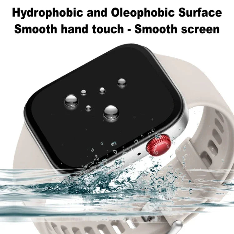 Filme Protetor de Relógio HD em Plexiglass IMAK, Para Apple Watch Series 10 / 11 46mm, Para Apple Watch Series 10 / 11 42mm, Para Apple Watch Ultra 2 / 3 49mm