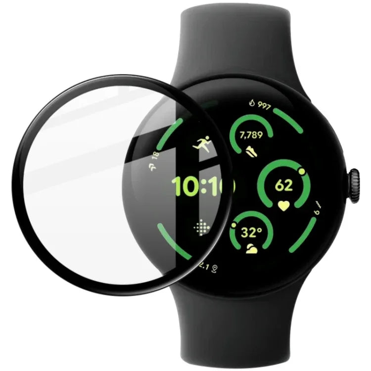 Película Protetora de Vidro Plexiglass HD imak para Relógio, Para Google Pixel Watch 4 45mm, Para Google Pixel Watch 4 41mm, Para Google Pixel Watch 3 45mm, Para Google Pixel Watch 3 41mm