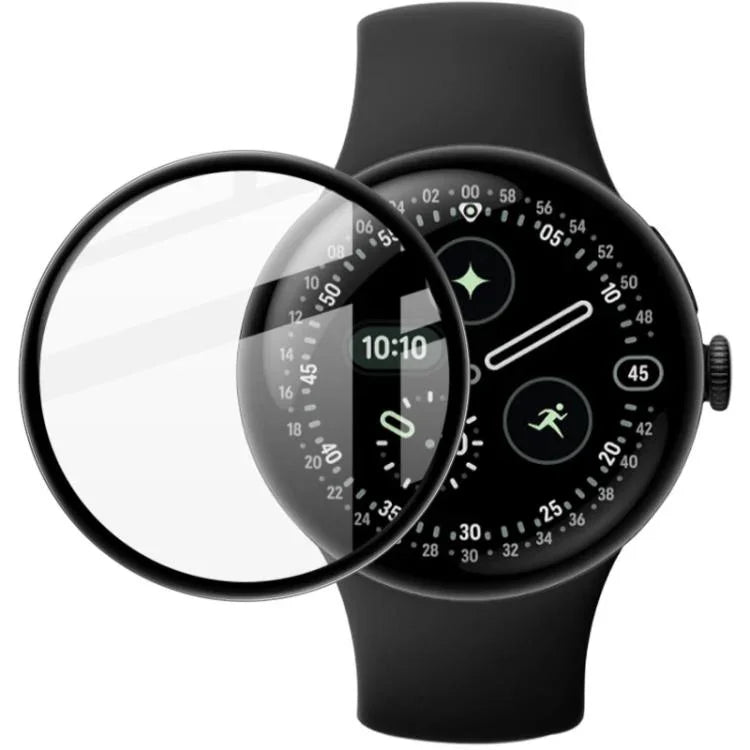 Película Protetora de Vidro Plexiglass HD imak para Relógio, Para Google Pixel Watch 4 45mm, Para Google Pixel Watch 4 41mm, Para Google Pixel Watch 3 45mm, Para Google Pixel Watch 3 41mm