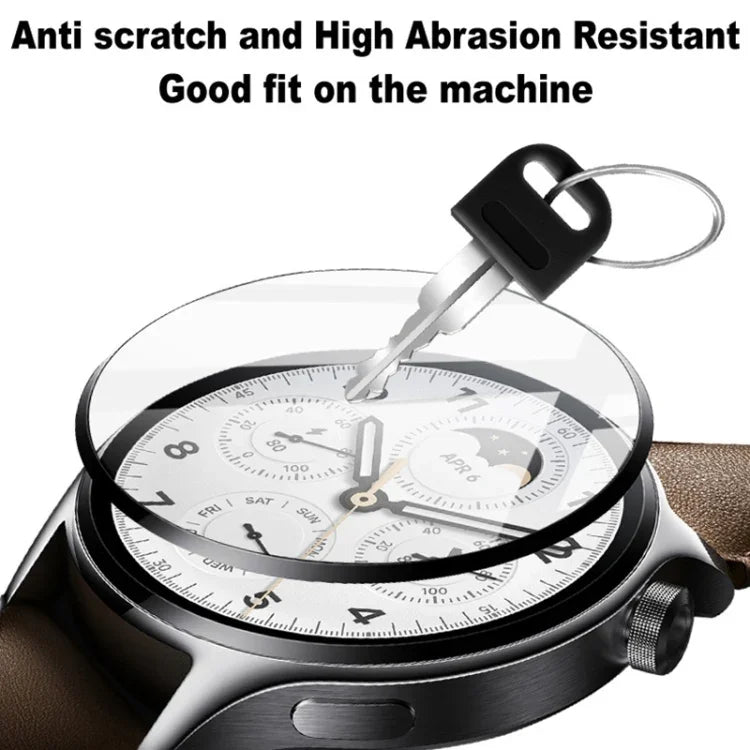 Película Protetora de Vidro Plexiglass HD imak para Relógio, Para Google Pixel Watch 4 45mm, Para Google Pixel Watch 4 41mm, Para Google Pixel Watch 3 45mm, Para Google Pixel Watch 3 41mm