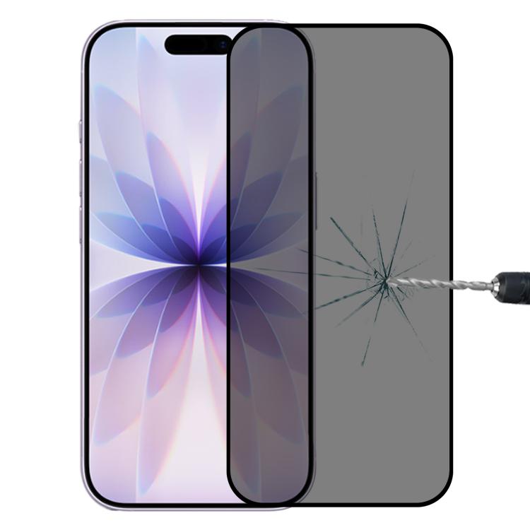 Filme de Vidro Temperado com Ecrã de Seda Anti-espionagem de Cobertura Total, Para iPhone 17 Pro Max, Para iPhone 17 Pro, Para iPhone 17, Para iPhone Air, Para iPhone 16 Pro Max, Para iPhone 16 Pro, Para iPhone 16 Plus, Para iPhone 16