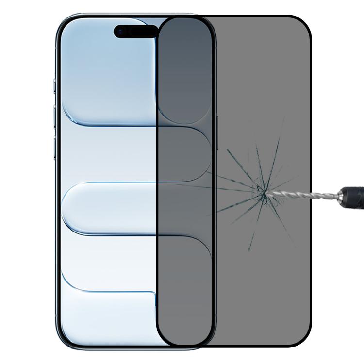 Filme de Vidro Temperado com Ecrã de Seda Anti-espionagem de Cobertura Total, Para iPhone 17 Pro Max, Para iPhone 17 Pro, Para iPhone 17, Para iPhone Air, Para iPhone 16 Pro Max, Para iPhone 16 Pro, Para iPhone 16 Plus, Para iPhone 16