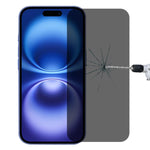 Película de vidro temperado de alta transparência com cobertura total e anti-espionagem, para iPhone 17 Pro Max, para iPhone 17 Pro, para iPhone 17, para iPhone Air, para iPhone 16 Pro Max, para iPhone 16 Pro, para iPhone 16 Plus, para iPhone 16