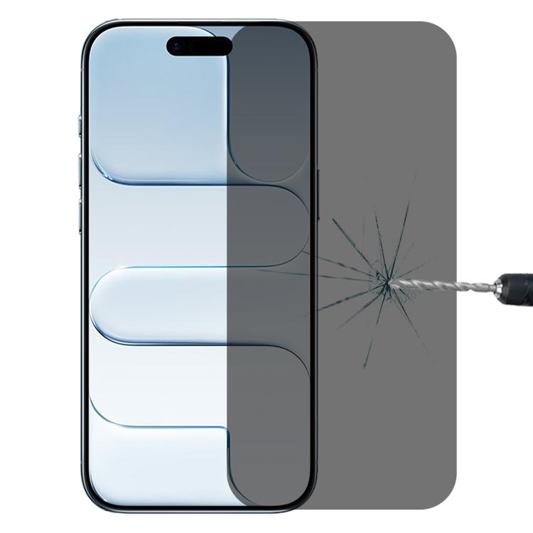 Película de vidro temperado de alta transparência com cobertura total e anti-espionagem, para iPhone 17 Pro Max, para iPhone 17 Pro, para iPhone 17, para iPhone Air, para iPhone 16 Pro Max, para iPhone 16 Pro, para iPhone 16 Plus, para iPhone 16