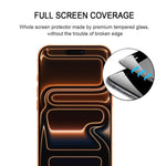 Película de vidro temperado com cola total para ecrã, para iPhone 17 Pro Max, para iPhone 17 Pro, para iPhone 17, para iPhone Air, para iPhone 16 Pro Max, para iPhone 16 Pro, para iPhone 16 Plus, para iPhone 16