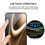 Película de vidro temperado com cola total para ecrã, para iPhone 17 Pro Max, para iPhone 17 Pro, para iPhone 17, para iPhone Air, para iPhone 16 Pro Max, para iPhone 16 Pro, para iPhone 16 Plus, para iPhone 16