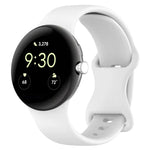 Pulseira Oficial de Silicone, Para Google Pixel Watch 4 / Watch 3 45mm, Para Google Pixel Watch 4 / 3 / 2 / 1 41mm
