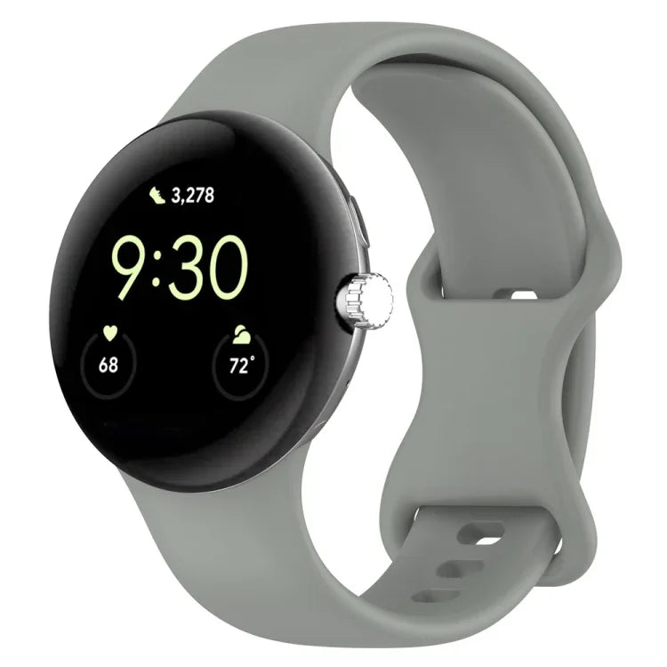 Pulseira Oficial de Silicone, Para Google Pixel Watch 4 / Watch 3 45mm, Para Google Pixel Watch 4 / 3 / 2 / 1 41mm