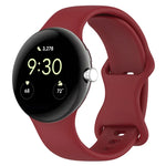 Pulseira Oficial de Silicone, Para Google Pixel Watch 4 / Watch 3 45mm, Para Google Pixel Watch 4 / 3 / 2 / 1 41mm