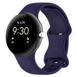 Pulseira Oficial de Silicone, Para Google Pixel Watch 4 / Watch 3 45mm, Para Google Pixel Watch 4 / 3 / 2 / 1 41mm