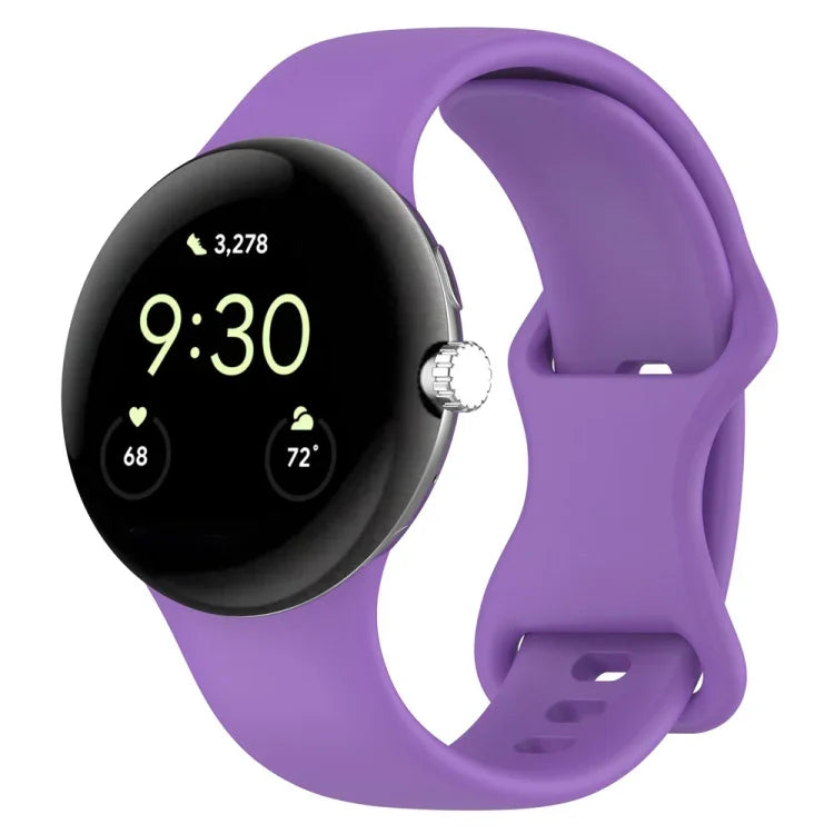 Pulseira Oficial de Silicone, Para Google Pixel Watch 4 / Watch 3 45mm, Para Google Pixel Watch 4 / 3 / 2 / 1 41mm