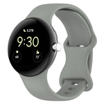 Pulseira Oficial de Silicone, Para Google Pixel Watch 4 / Watch 3 45mm, Para Google Pixel Watch 4 / 3 / 2 / 1 41mm