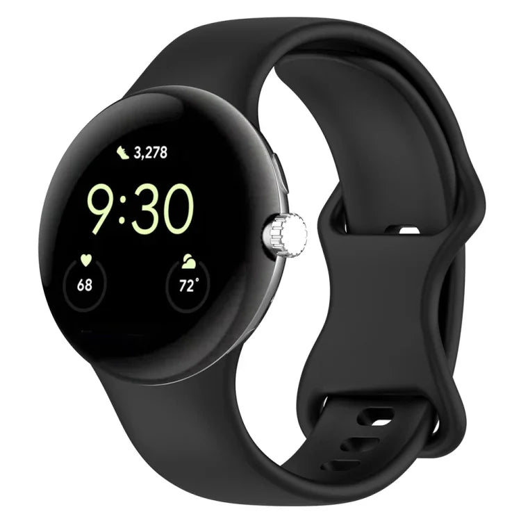 Pulseira Oficial de Silicone, Para Google Pixel Watch 4 / Watch 3 45mm, Para Google Pixel Watch 4 / 3 / 2 / 1 41mm