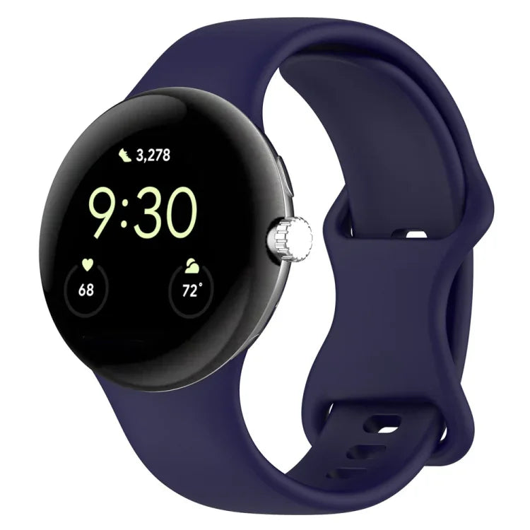Pulseira Oficial de Silicone, Para Google Pixel Watch 4 / Watch 3 45mm, Para Google Pixel Watch 4 / 3 / 2 / 1 41mm