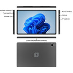 Jumper EZpad V12 Pro Tablet PC, Sem Teclado, 12 polegadas Windows 11 Home OS Intel Alder Lake N95 Quad Core, 12GB+256GB, 12GB+512GB