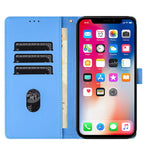 Capa de telemóvel em pele com relevo de elefante cartoon, para iPhone XR, para iPhone XS Max, para iPhone 8 Plus / 7 Plus