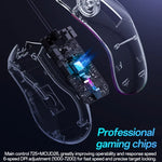 Rato Com Fio USB RGB 7200DPI Yesido KB20, KB20